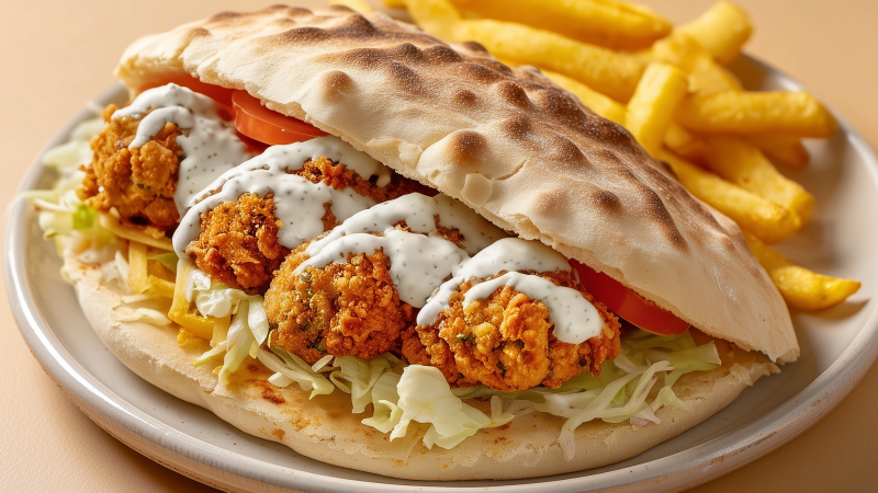 Sandwich Falafel
