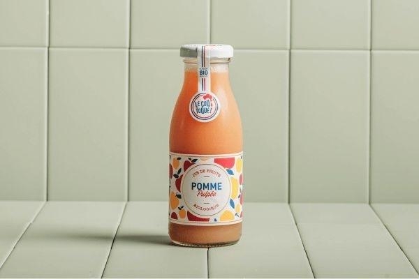 Jus De Pomme Pulpée Bio