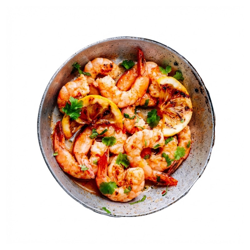 Scampis Frits Au Sel Et Au Poivre