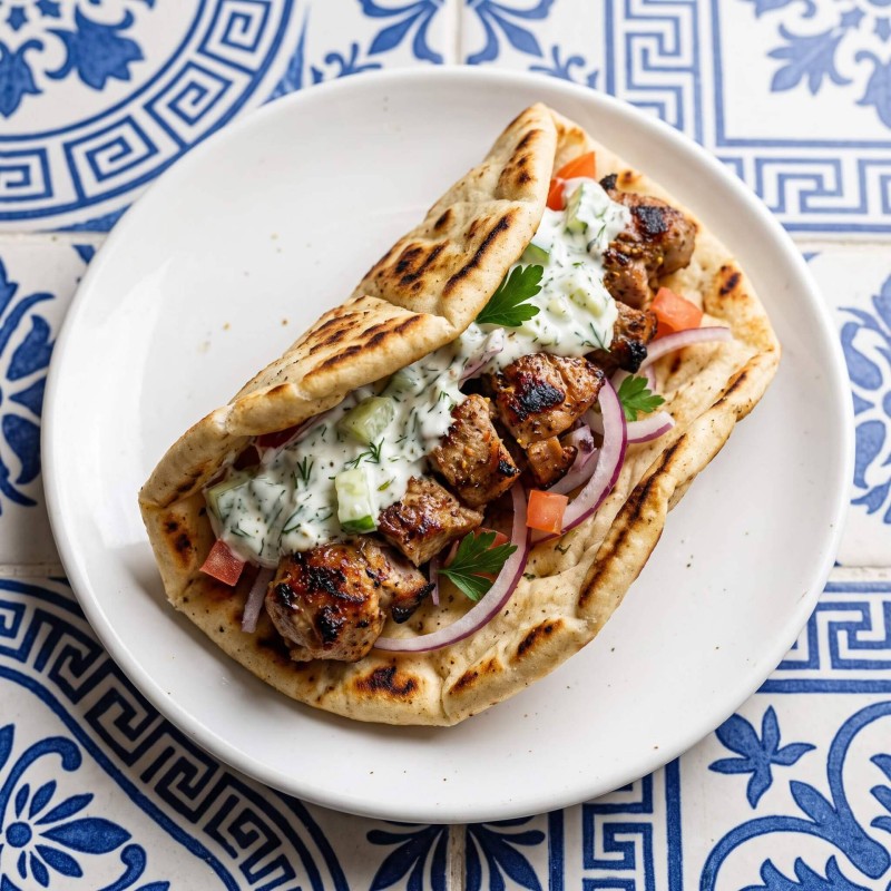 Pita Kebab Grec
