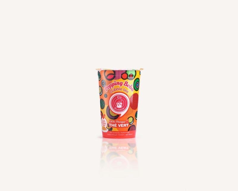 Bubble Tea Litchi Mangue