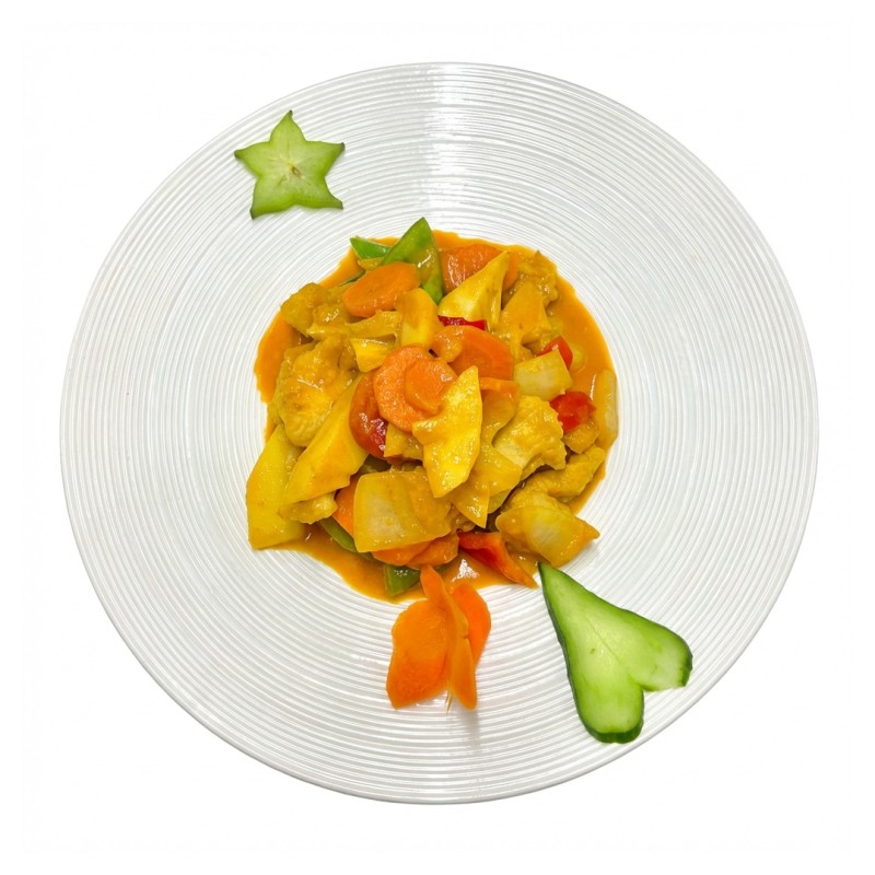 T5 Scampis Au Curry Rouge