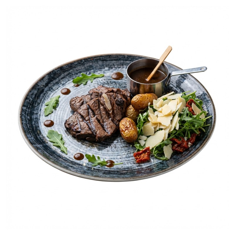 Tagliata Di Manzo Angus Con Salsa Al Tartufo (A Parte)