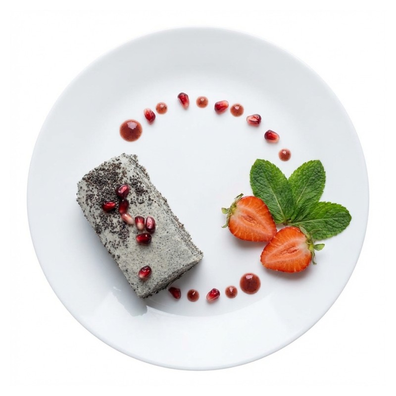 Gâteau De Fromage Au Sésame Noir