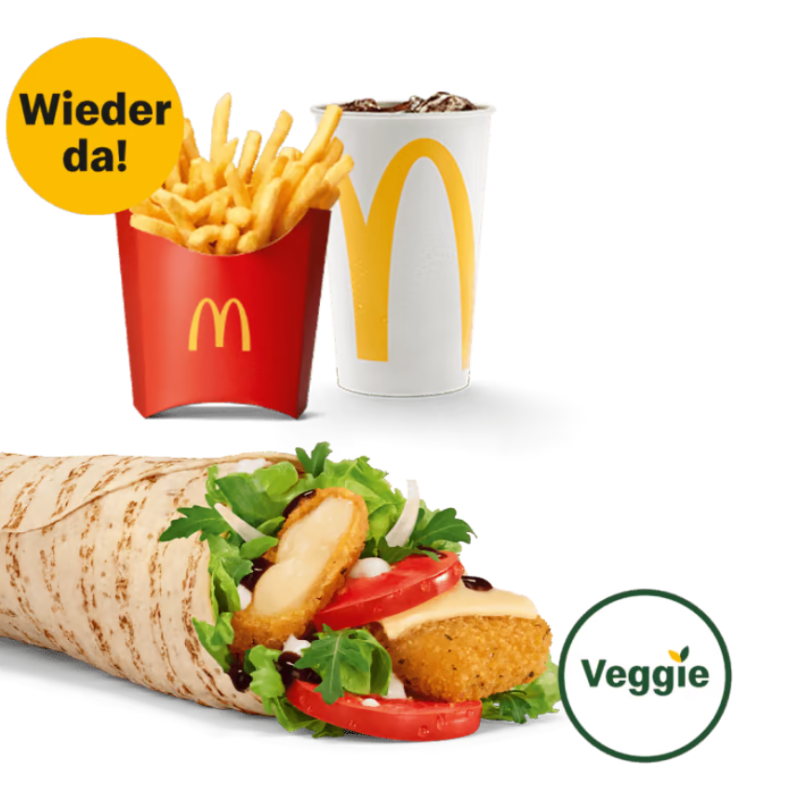 Mcmenu Mcwrap® Mozzarella Balsamico