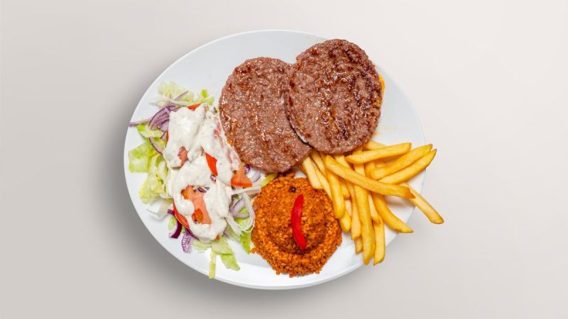 Assiette Hamburger
