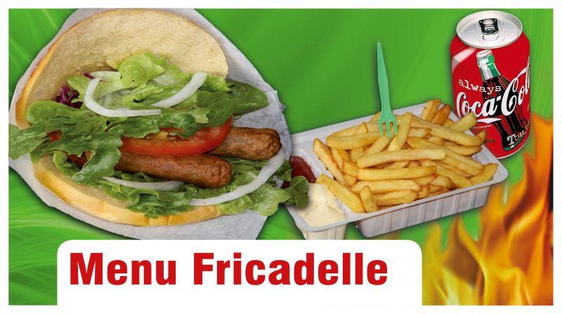 Menu Fricadelle
