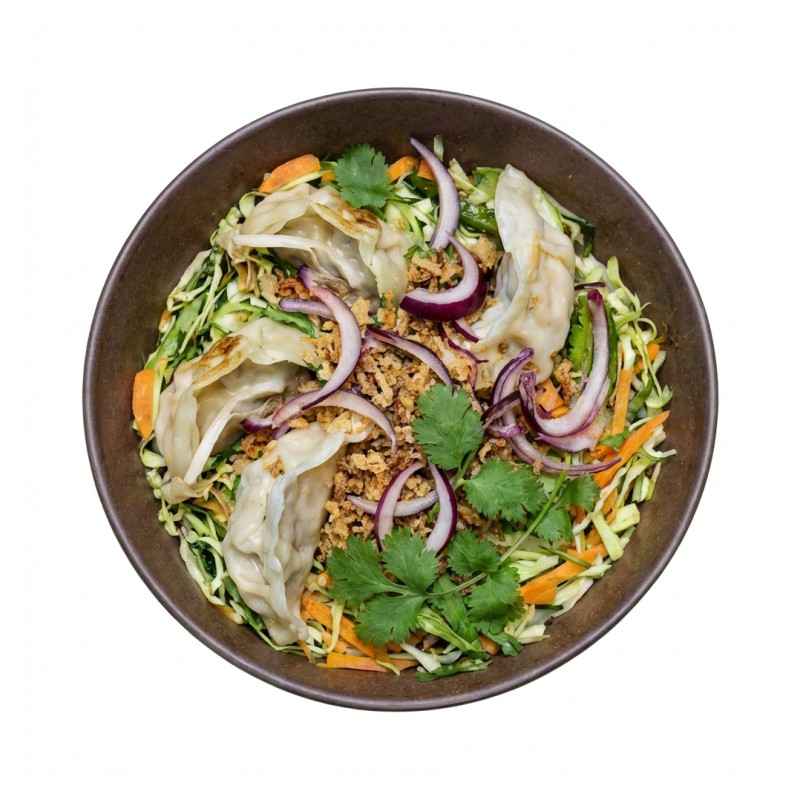 Crunch Gyozas Salade