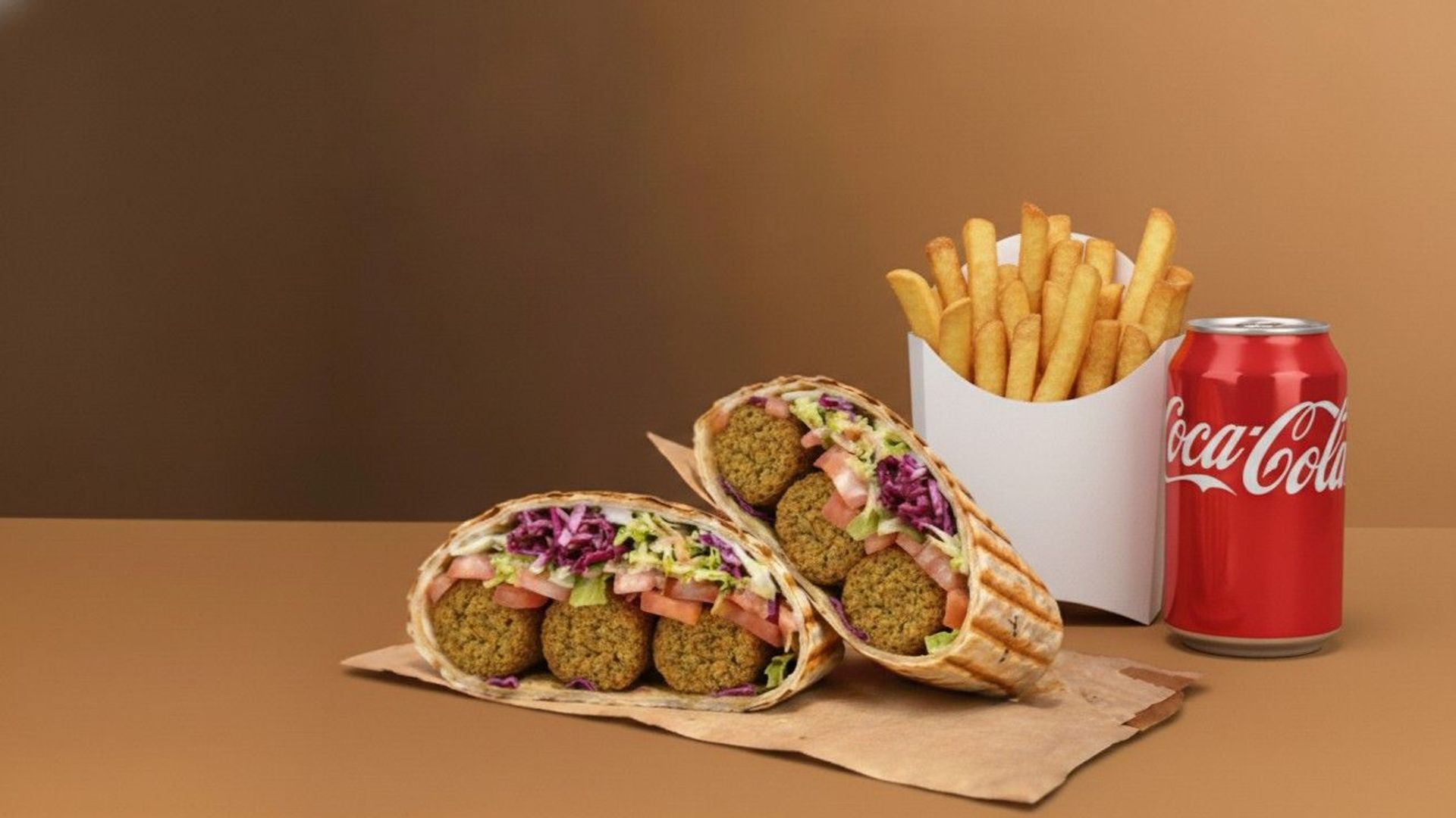 Menu Veggie Twist🍗 + 🍟 + 🥤