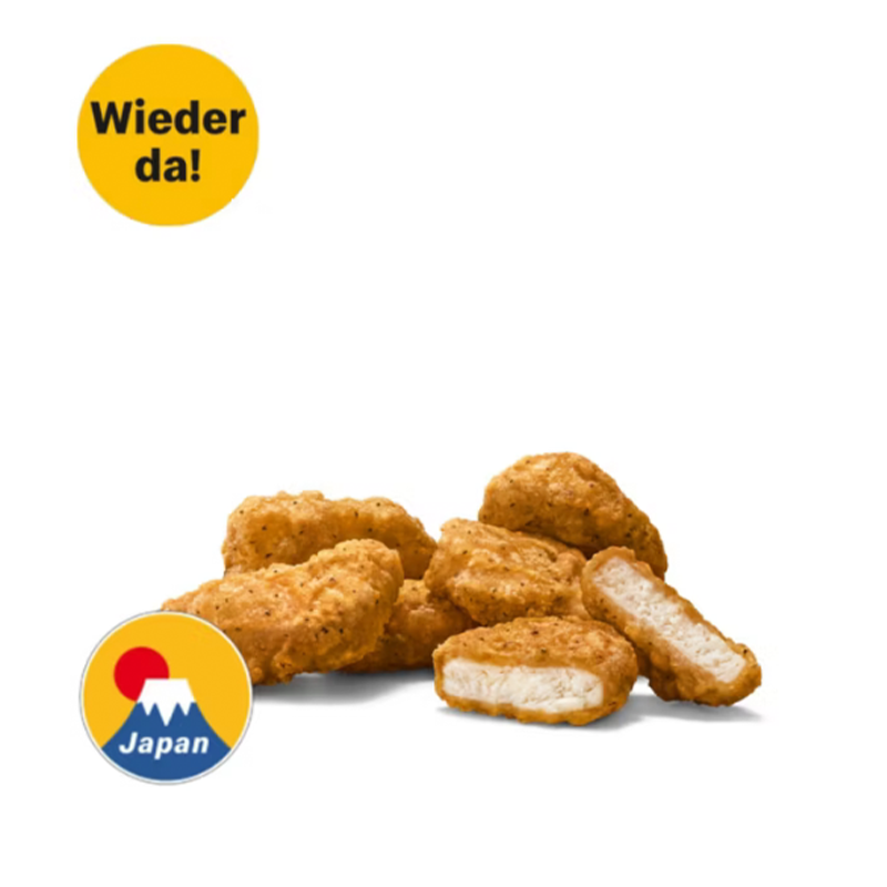 6 Garlic Pepper Chicken Mcnuggets®