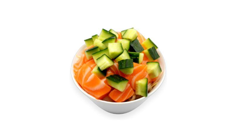 Salade De Choux Saumon Concombre