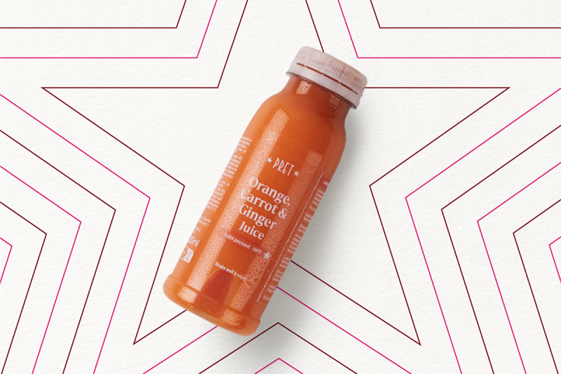 Jus D'orange Carotte Gingembre 250Ml