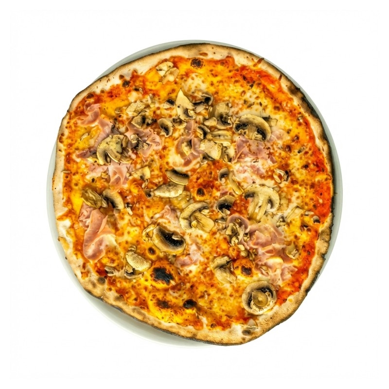 Pizza Al Prosciutto E Funghi