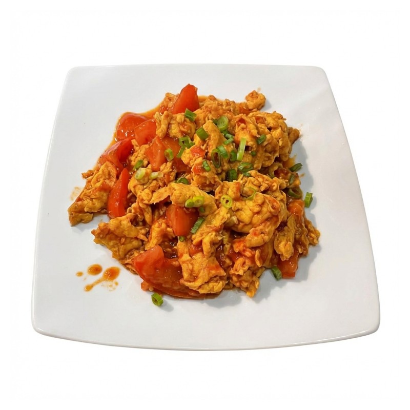 Oeuf Sauté Au Tomate