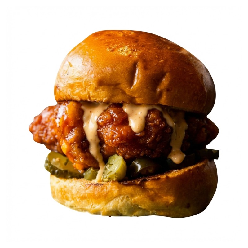 Korean Chicken Burger