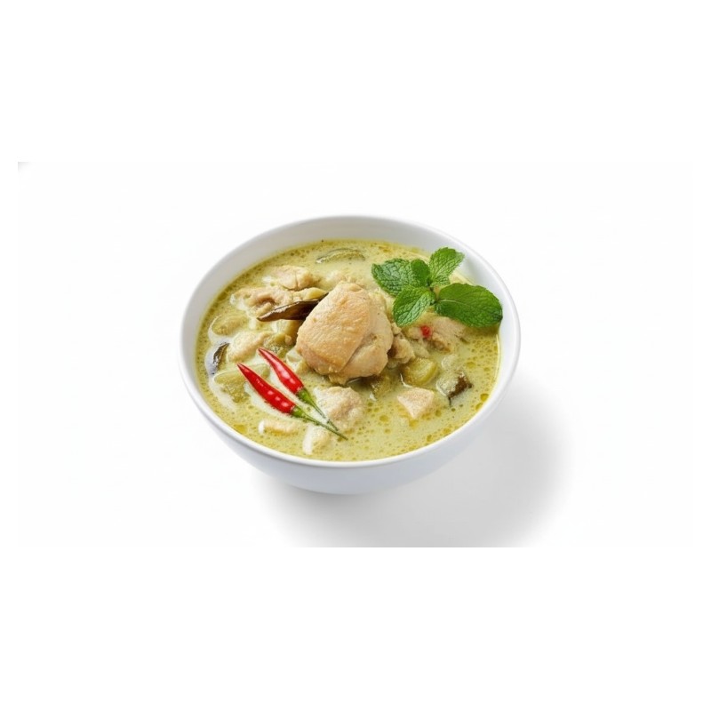 Curry Vert Au Boeuf Et Lait De Coco