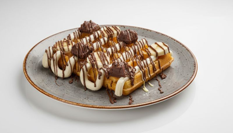 Gauffre De Bruxelles Banana Bueno