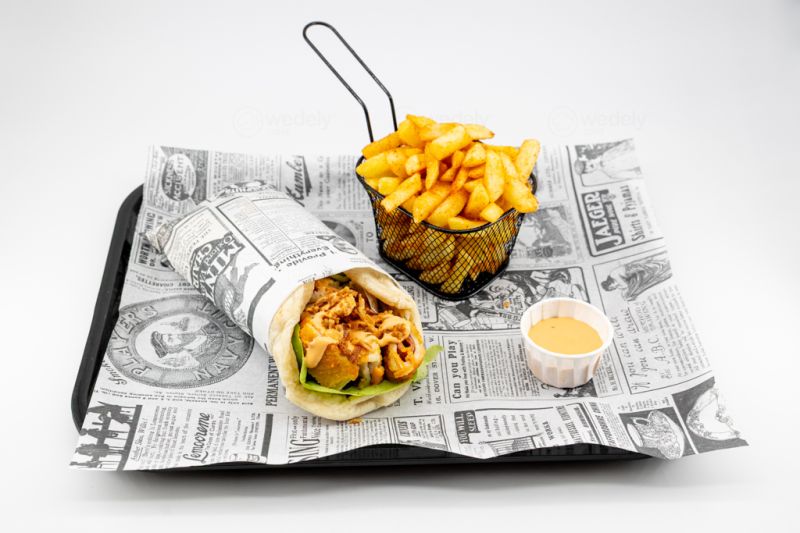 Cheese Naan Cordon Bleu