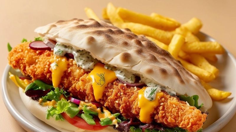 Menu Sandwich Nuggets