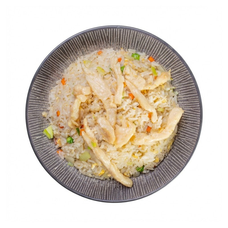 Riz Sauté Aux Poulet
