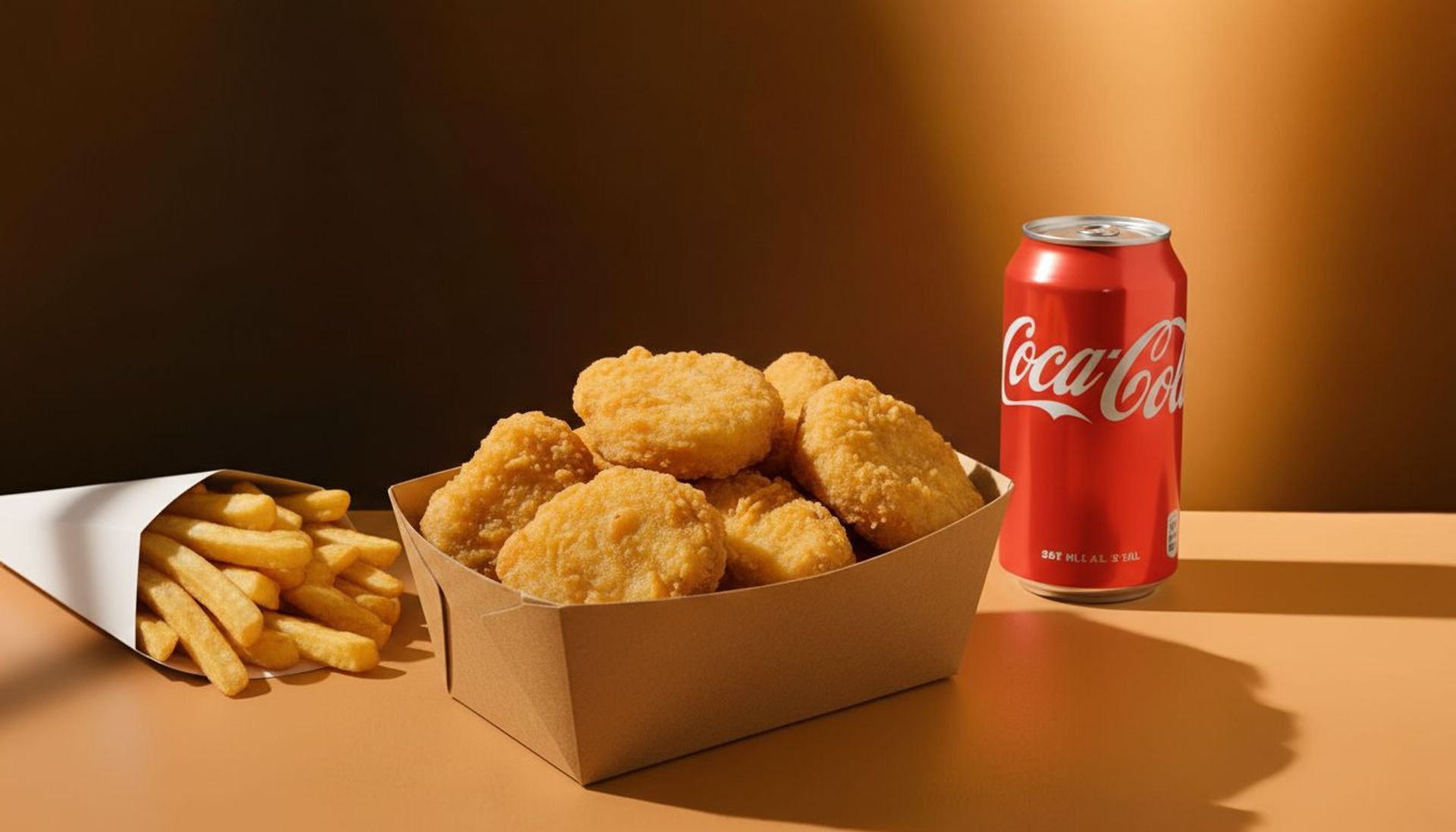 Menu Chicken Nuggets 🍗 + 🍟 + 🥤