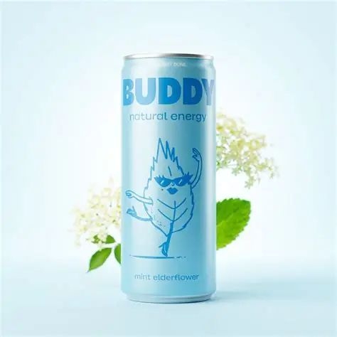 Buddy Énergie Naturelle Menthe Fleur De Sureau