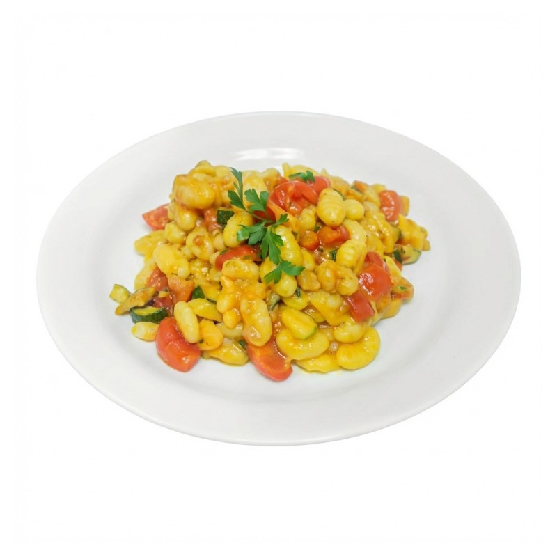 Gnocchi Agli Scampi, Zafferano E Pomodorini