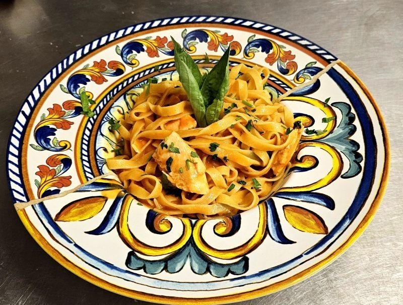 Tagliatelle Al Salmone