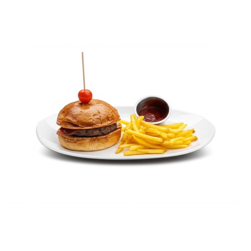 Kids Burger + Fries