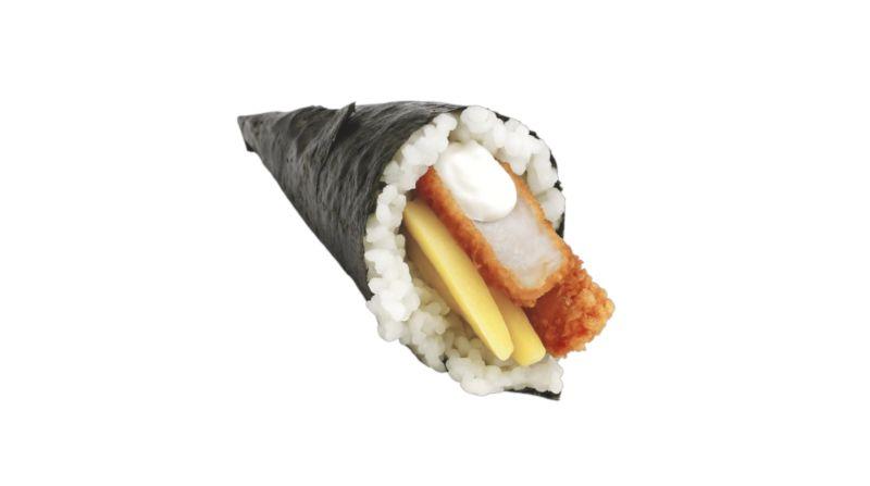 Temaki Mangue Crevette Tempura Cheese