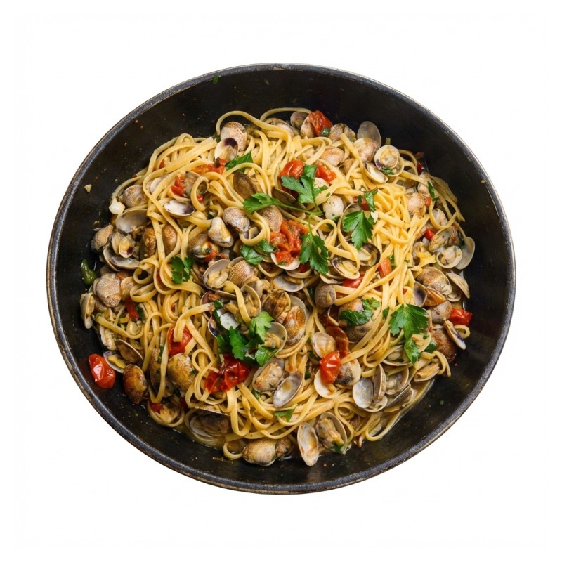 Linguine Ou Schiaffoni Alle Vongole