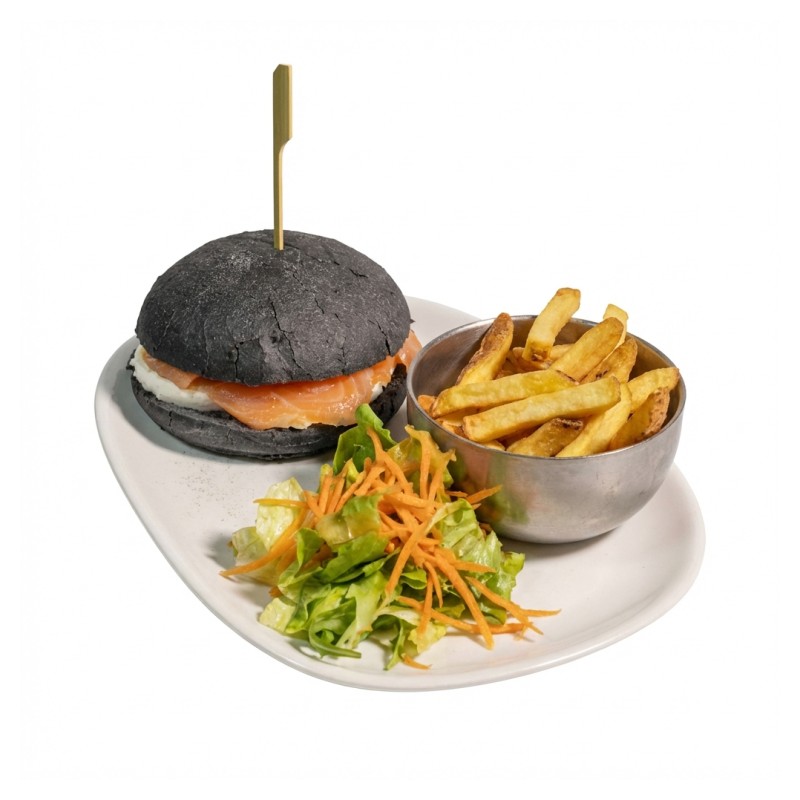 Salmon Black Burger