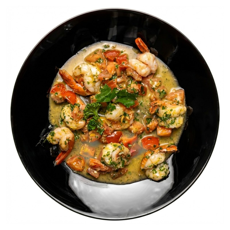 Scampis A L'ail Et Persil