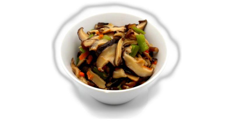 Salade Champignons Shitaké