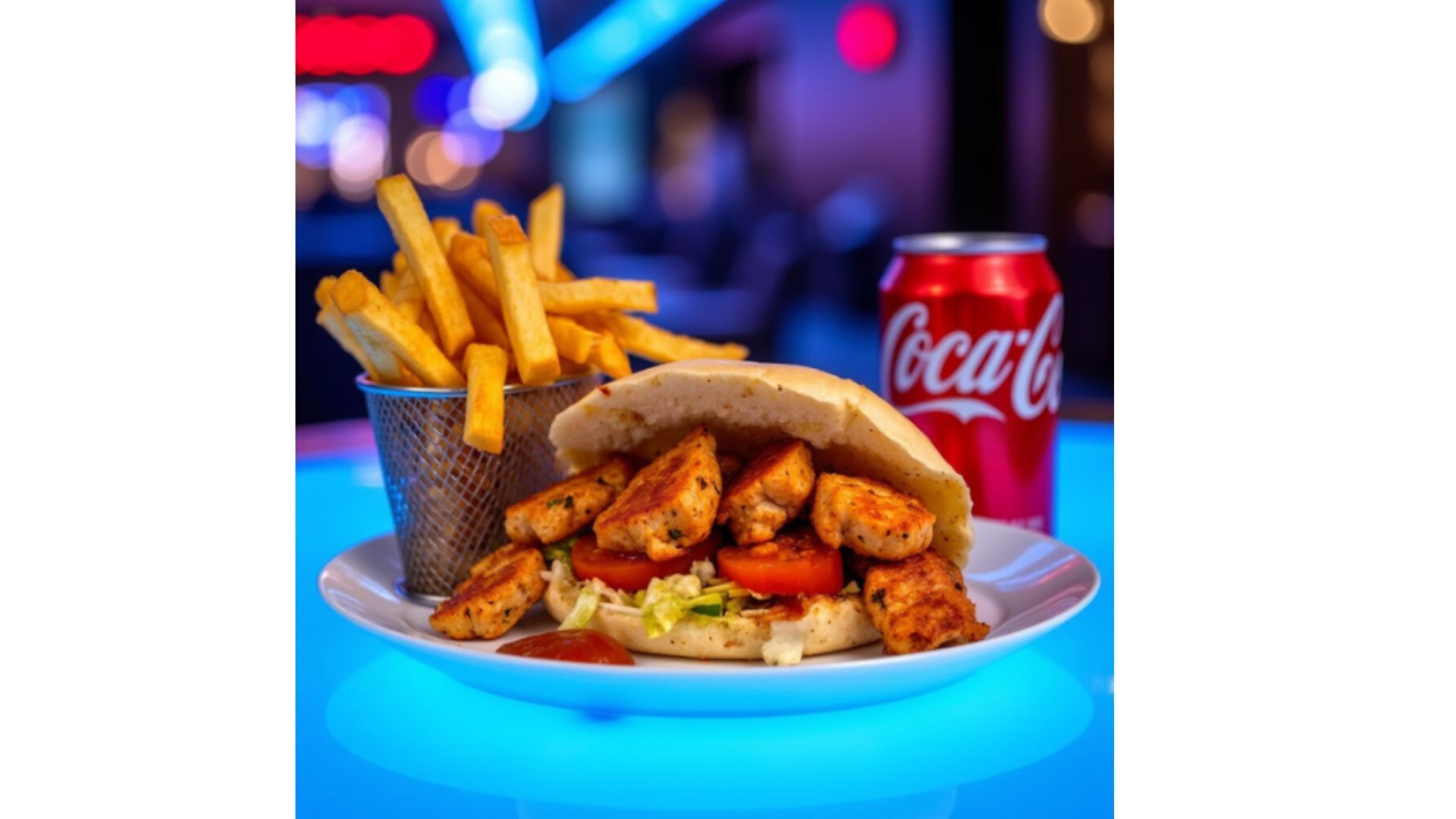 Brochette Deluxe + Frites + Boisson