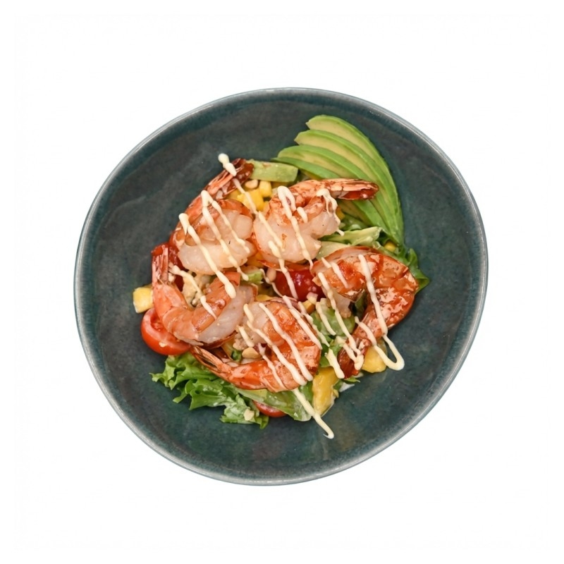 170 Chirashi Salade Aux Scampis Avocat