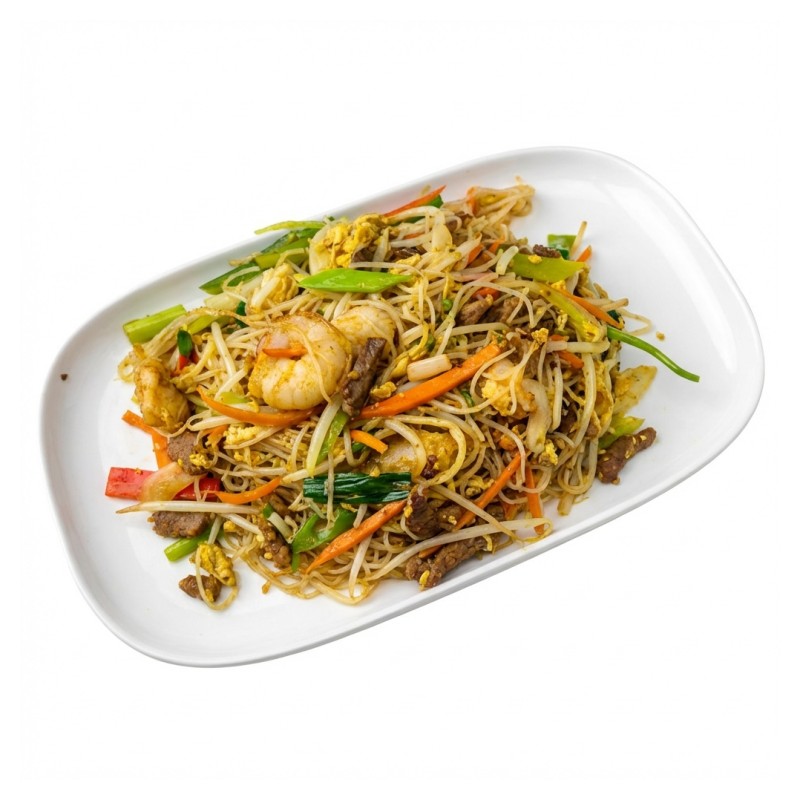 Nouilles De Riz Sauté Singapore