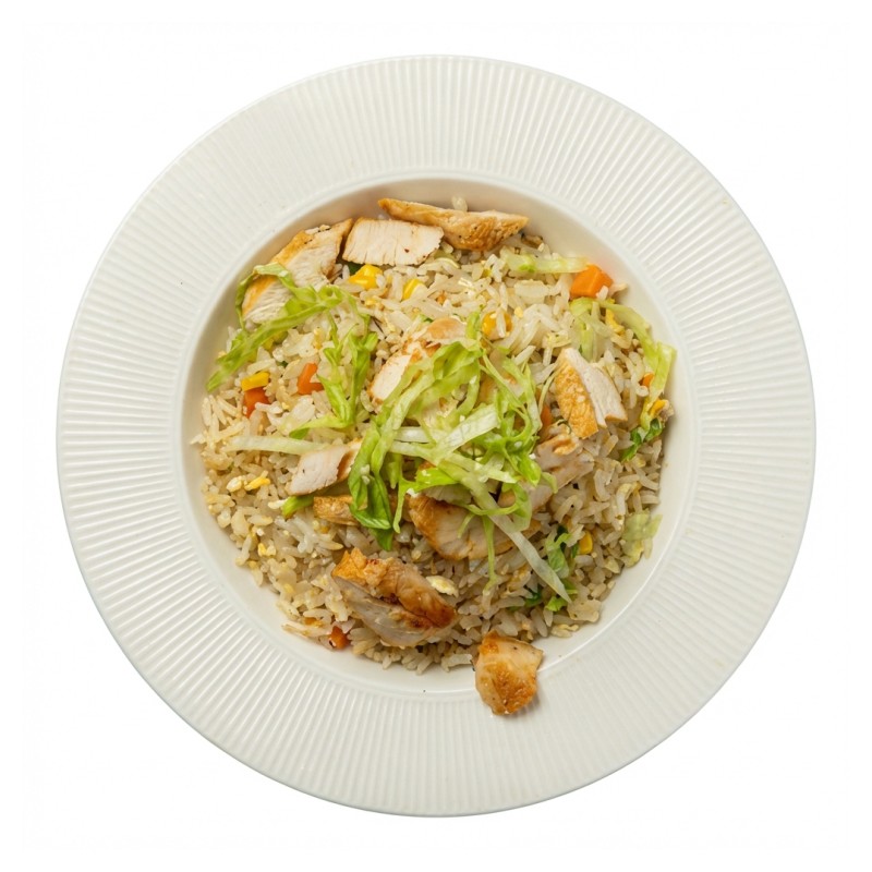 Riz Sauté Au Poulet