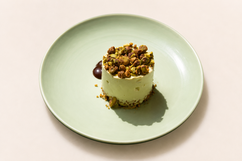 Matcha & Pistacchio Cheesecake