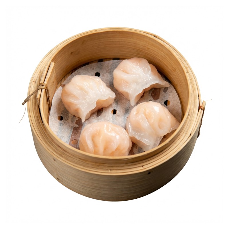 Raviolis De Crevette À La Vapeur - 4Pcs