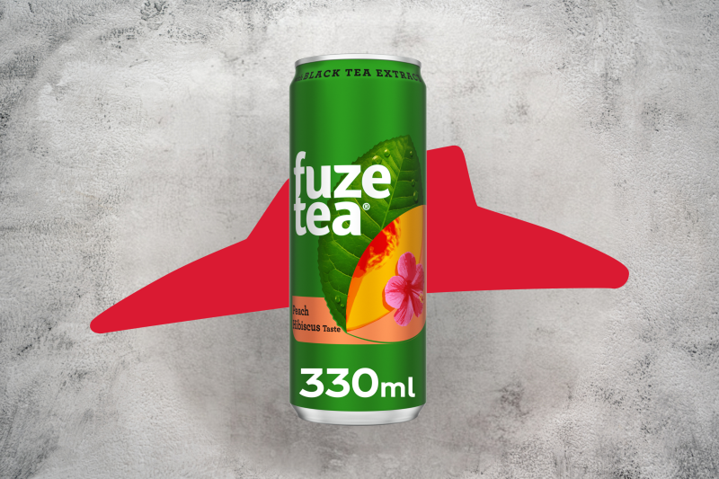 Fuze Tea Peche Hibiscus 33Cl