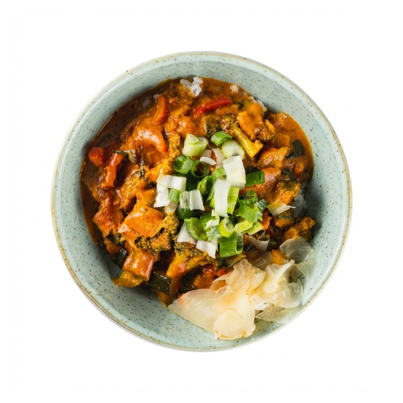 T61 Poulet Curry Rouge Piquant