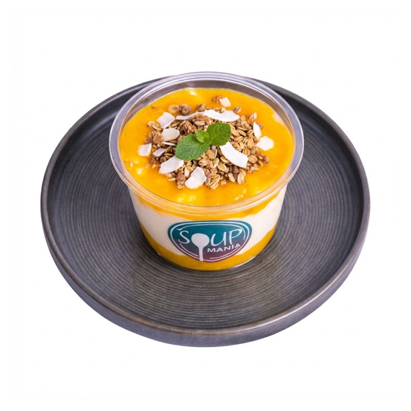 Fromage Frais 0% Coulis De Mangue