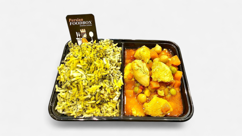 Sabzi Polo Et Ragoût Khorak Morgh (750 Ml)