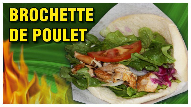 Sandwich Brochette De Poulet