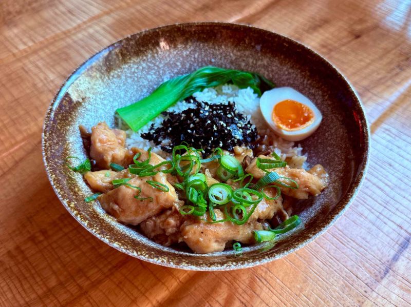 Shiitake Chicken Donburi