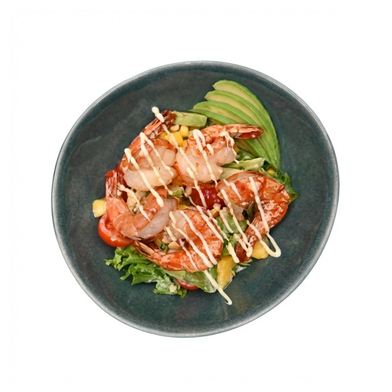 170 Chirashi Salade Aux Scampis Avocat