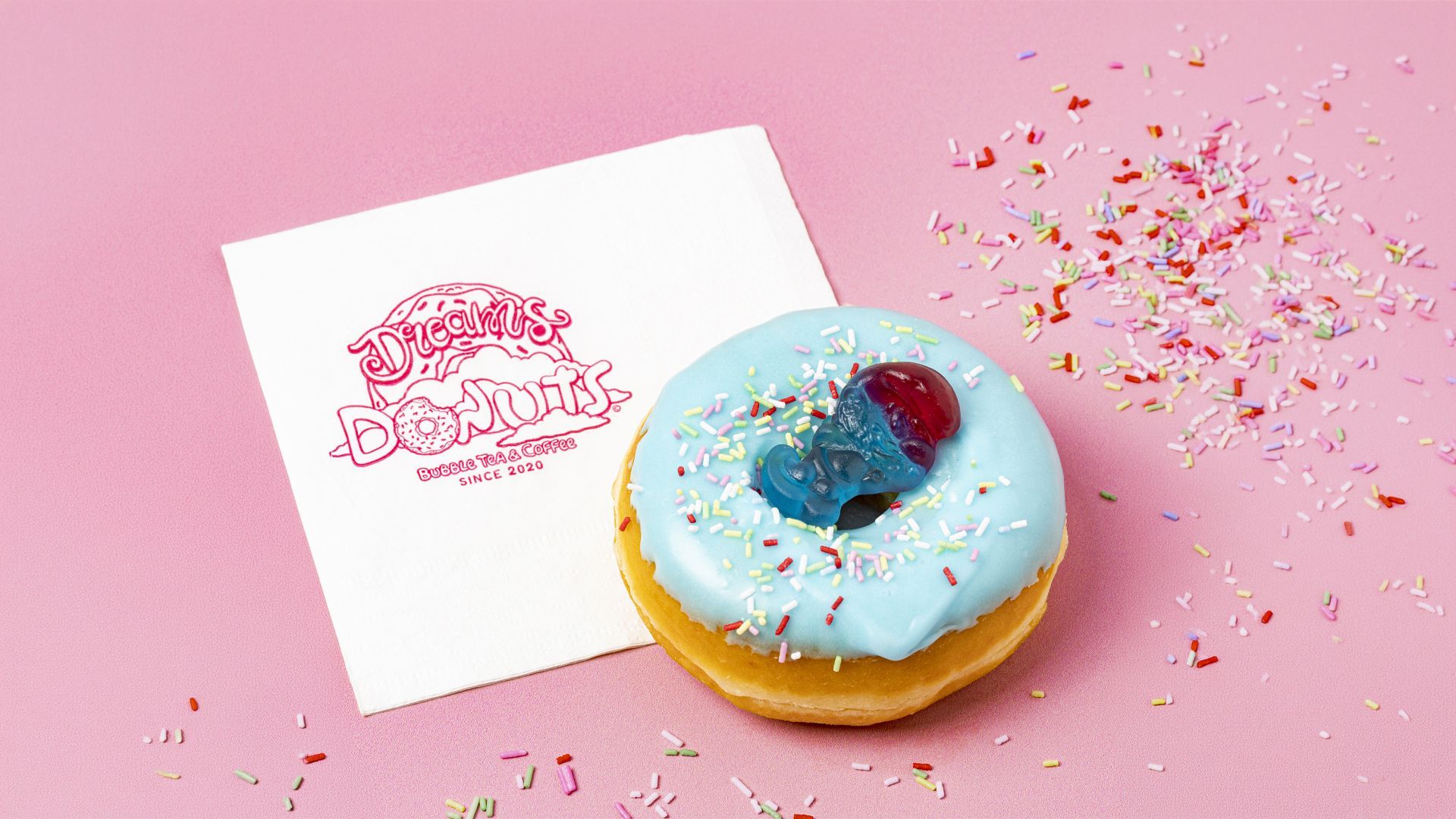 Donut Schtroumpf
