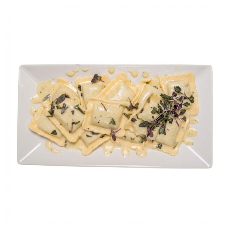Ravioli Ricotta E Spinaci Burro E Salvia