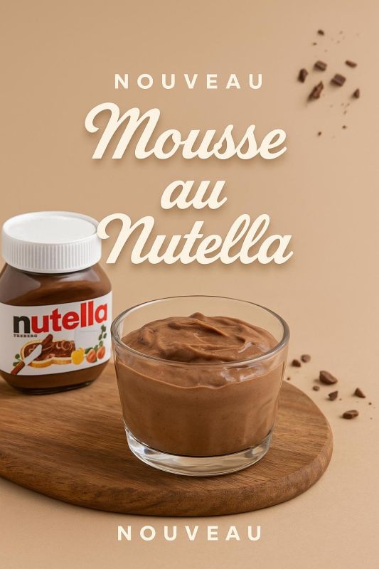 Mousse Au Nutella